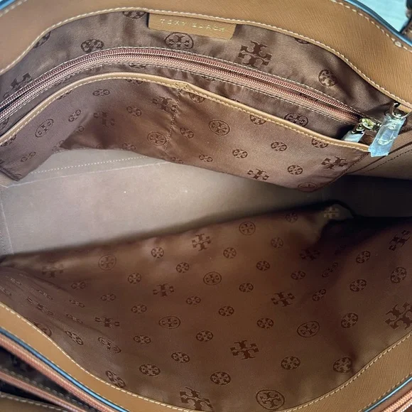 Tory Burch York Buckle Leather Tote Bag - Picture 9 of 9